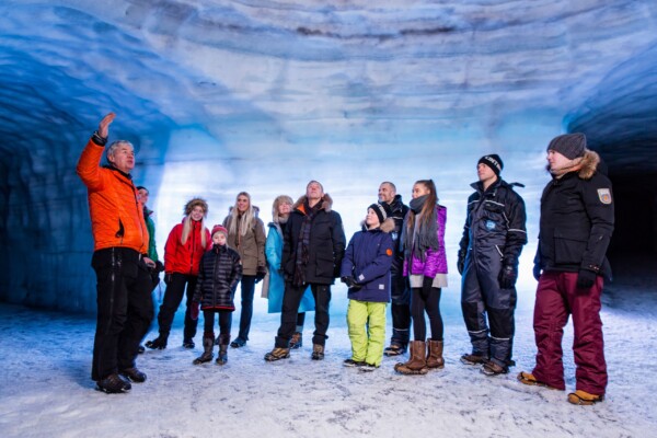 Into the Glacier from Klaki Base Camp