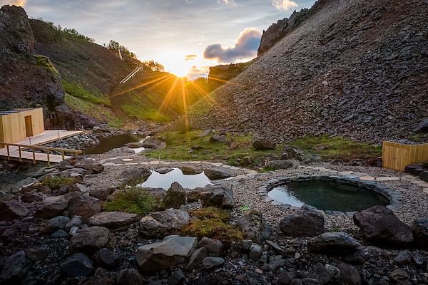 Husafell Canyon Baths